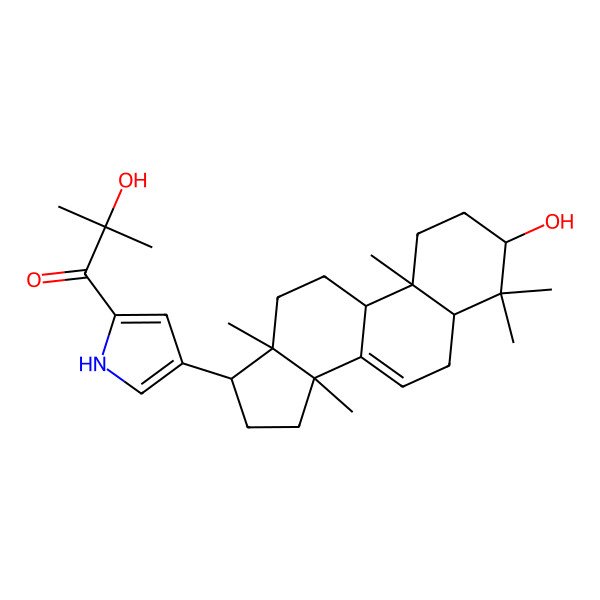 2D Structure of Laxiracemosin D
