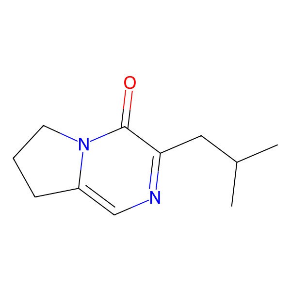 2D Structure of Le-pyrrolopyrazine B