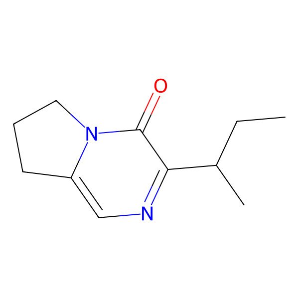 2D Structure of Le-pyrrolopyrazine C