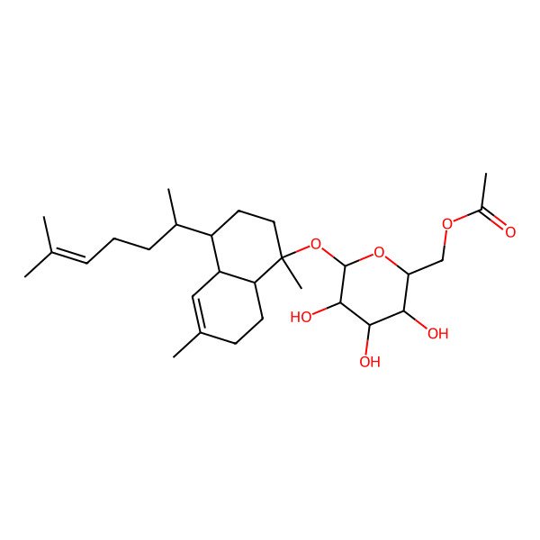 2D Structure of lemnaloside A