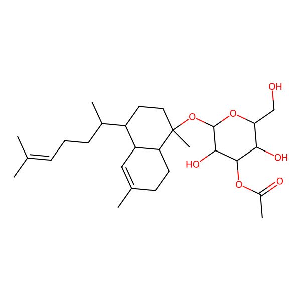 2D Structure of Lemnaloside B