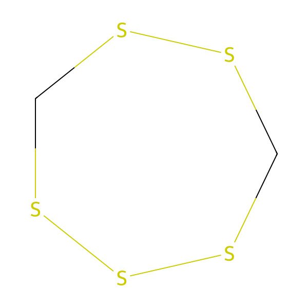 2D Structure of Lenthionine