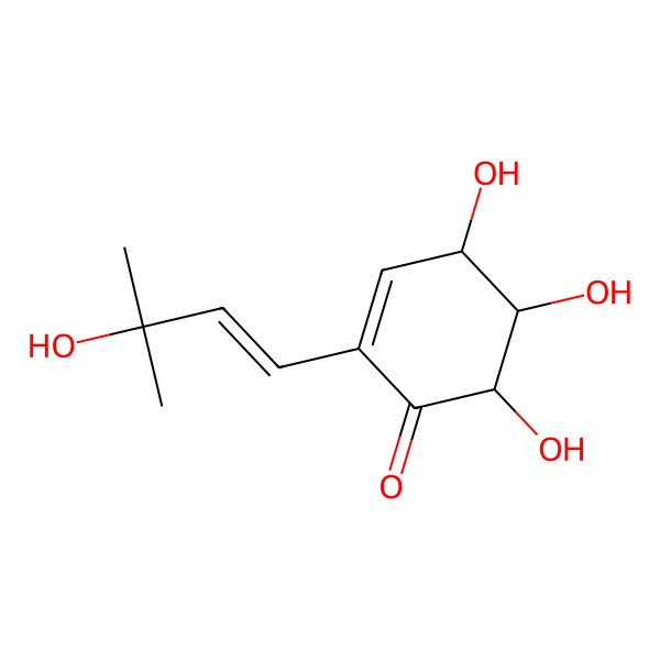 2D Structure of Lentinoid A