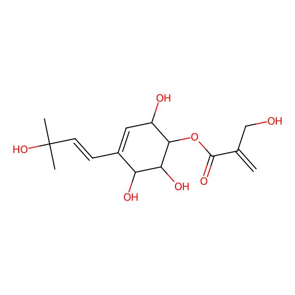 2D Structure of Lentinoid C