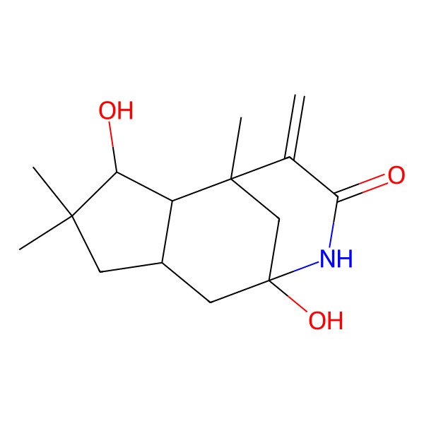 2D Structure of Lentinulactam