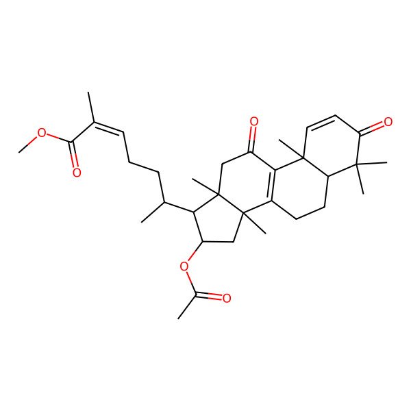 2D Structure of Lepiotaprocerin J