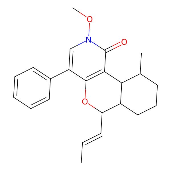 2D Structure of Leporin A