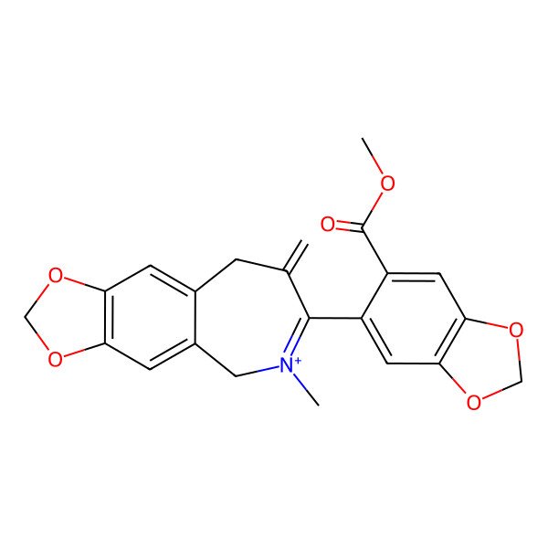 2D Structure of Leptocarpinine
