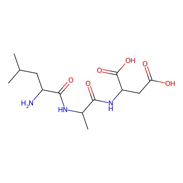 2D Structure of Leu-Ala-Asp