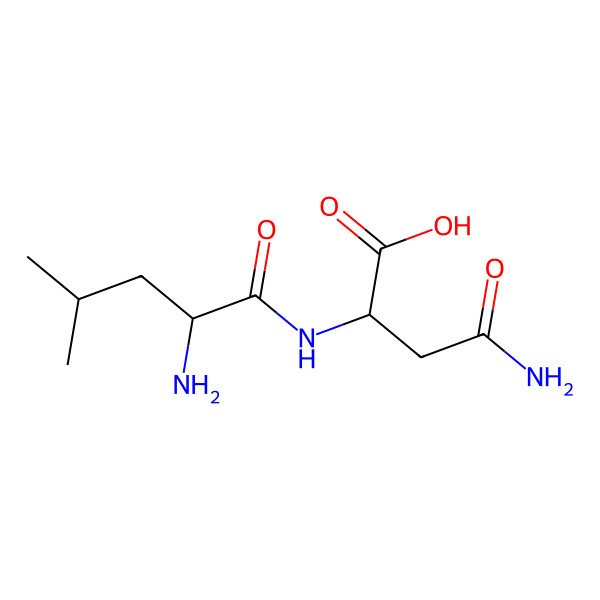 2D Structure of Leu-Asn