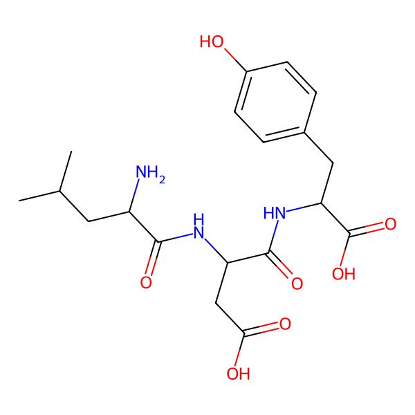 2D Structure of Leu-Asp-Tyr