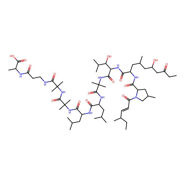 2D Structure of Leucinostatin Y