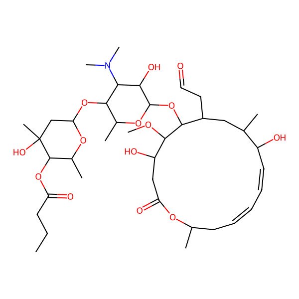 2D Structure of Leucomycin A5