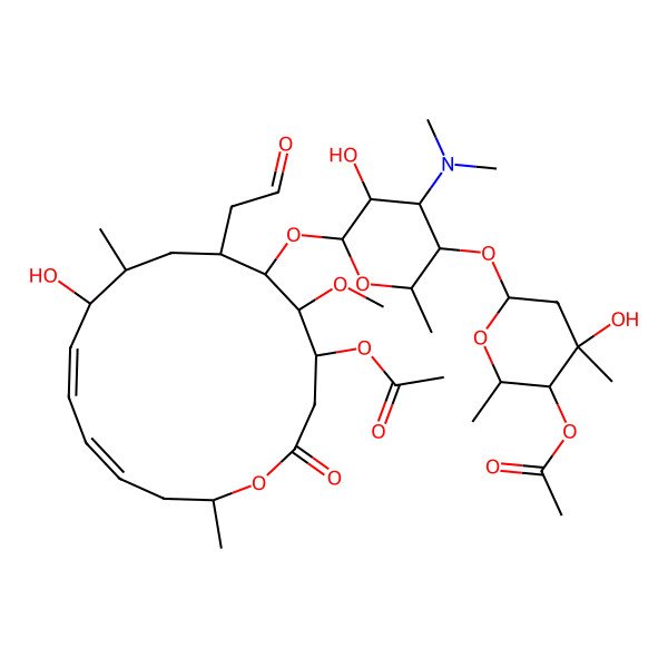 2D Structure of Leucomycin A8