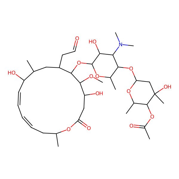 2D Structure of Leucomycin A9