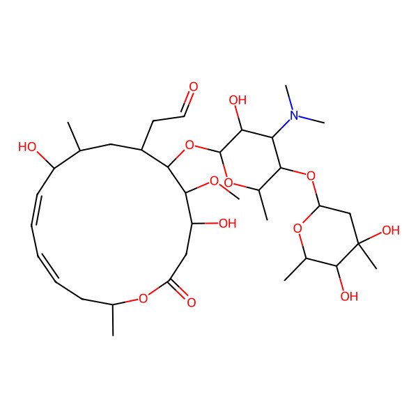 2D Structure of Leucomycin V