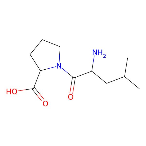 2D Structure of Leucylproline 2D Structure of Leucylproline