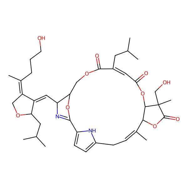 2D Structure of Leupyrrin D