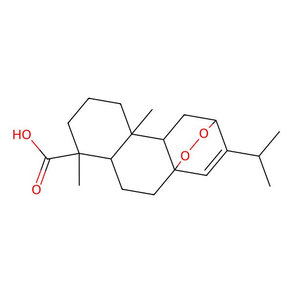 2D Structure of Levopimaric acid transannular peroxide