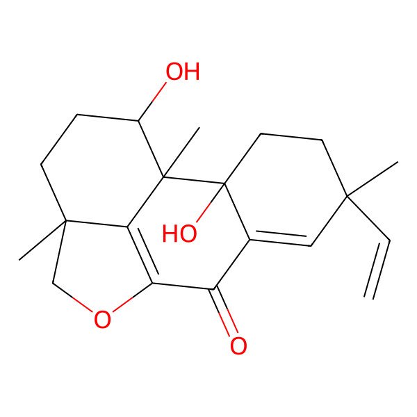 2D Structure of Libertellenone F