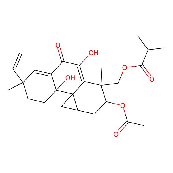2D Structure of Libertellenone H