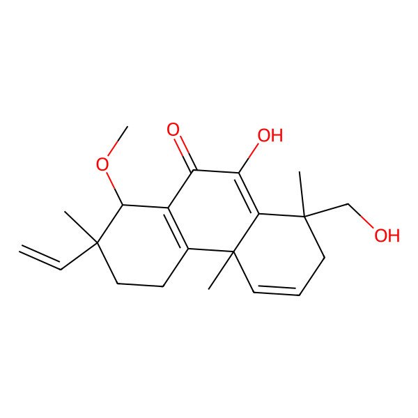 2D Structure of Libertellenone N
