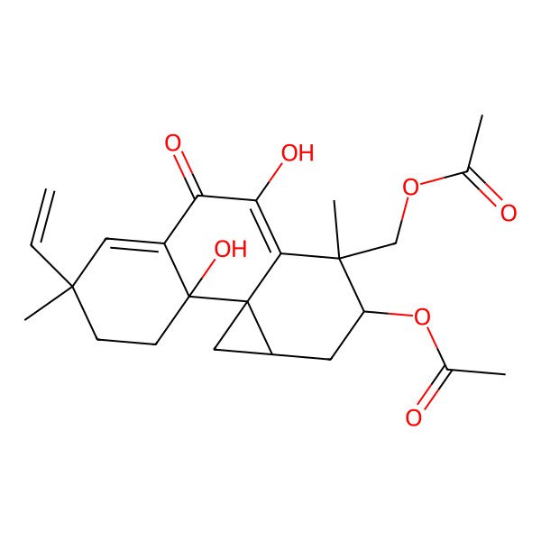 2D Structure of Libertellenone O