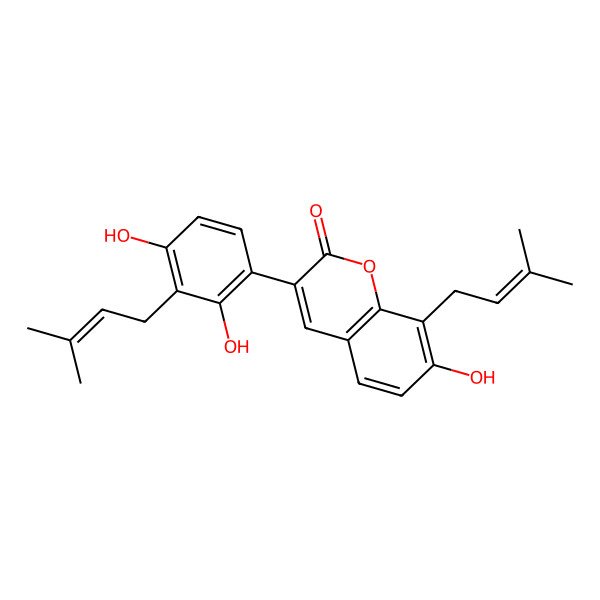 2D Structure of Licocoumarin A