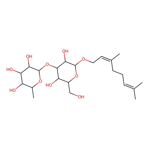 2D Structure of Ligurobustoside A