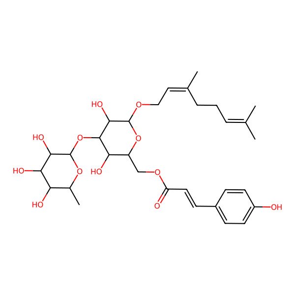 2D Structure of Ligurobustoside E