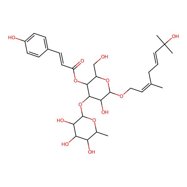 2D Structure of Ligurobustoside I