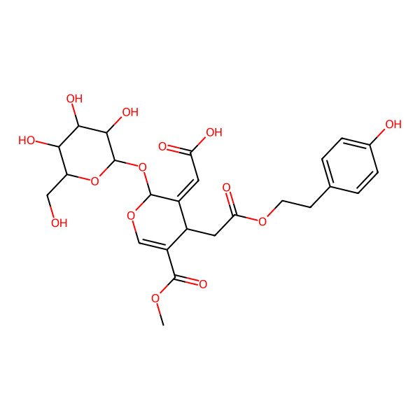 2D Structure of Ligustrosidic acid