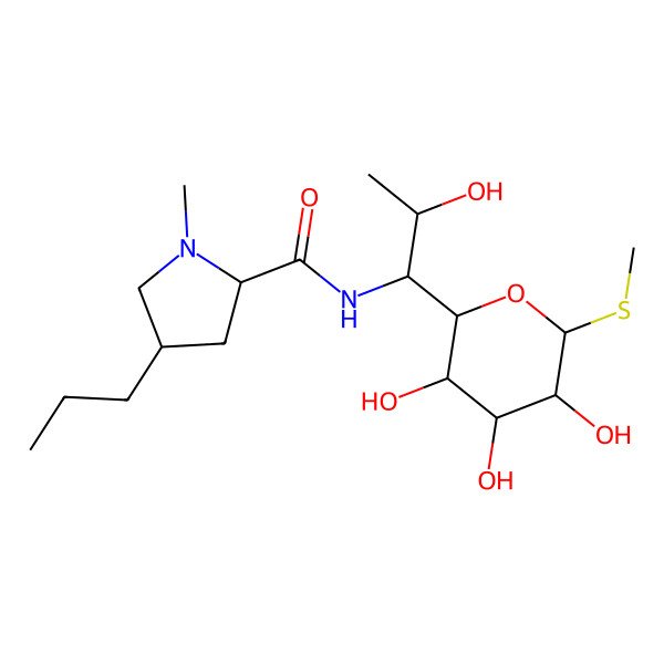2D Structure of Lincomycin A