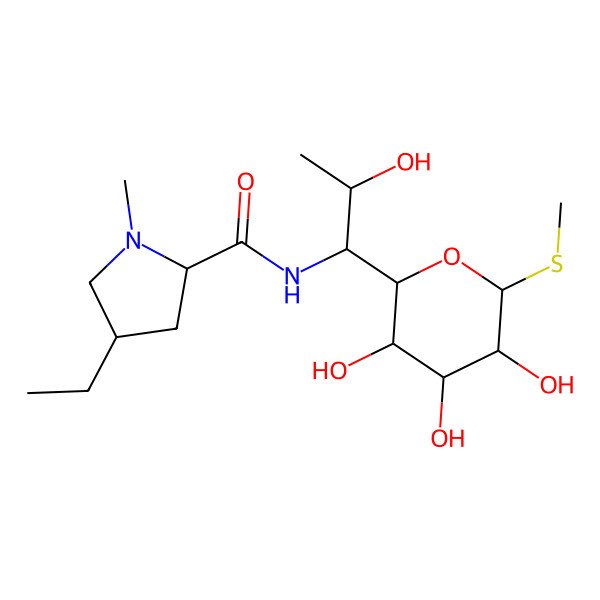 2D Structure of Lincomycin B