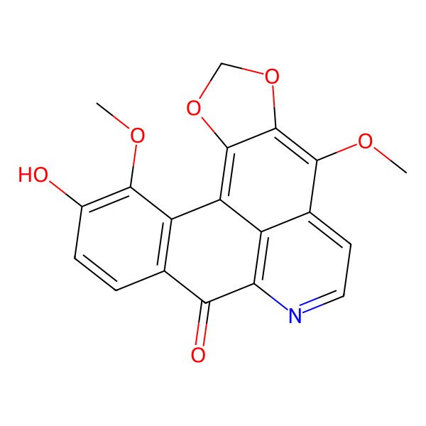 2D Structure of Lindechunine A 2D Structure of Lindechunine A