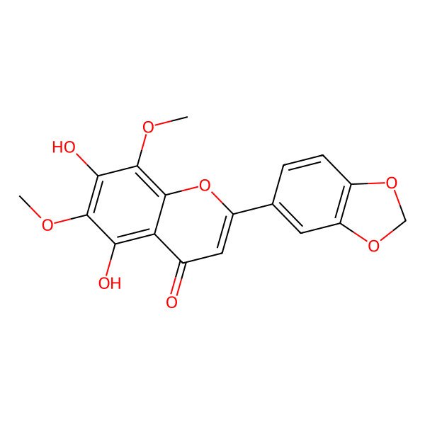 2D Structure of Linderoflavone A