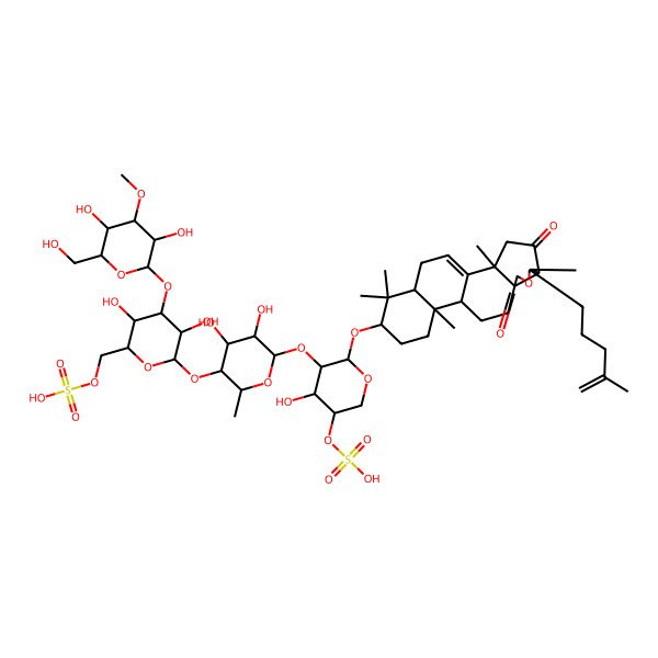 2D Structure of Liouvilloside A1