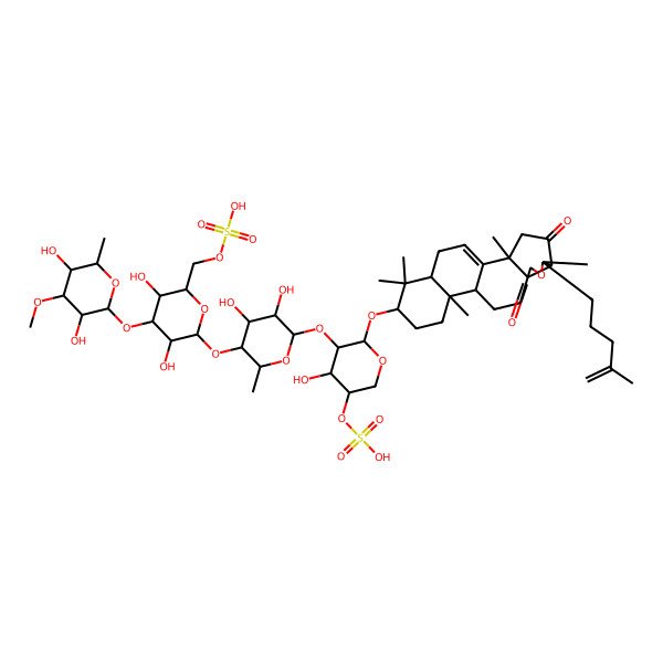 2D Structure of Liouvilloside A2