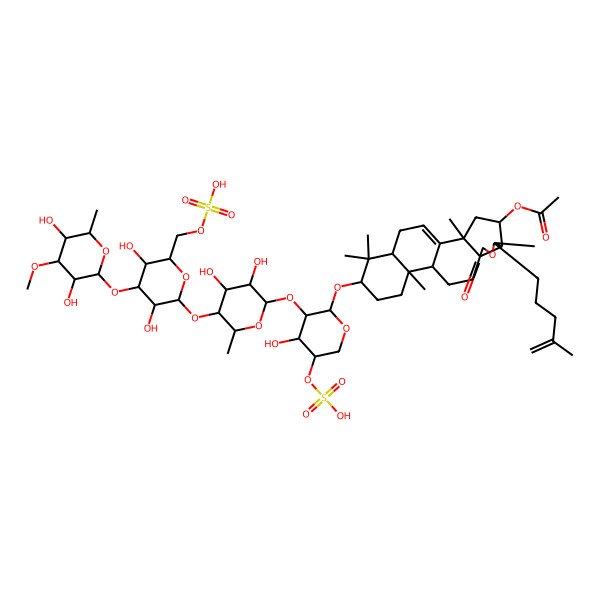 2D Structure of Liouvilloside A3