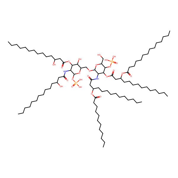 2D Structure of Lipid A
