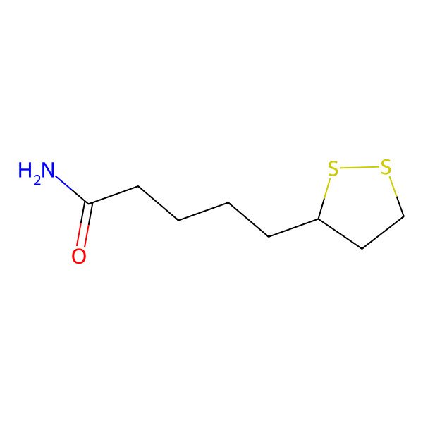 2D Structure of Lipoamide