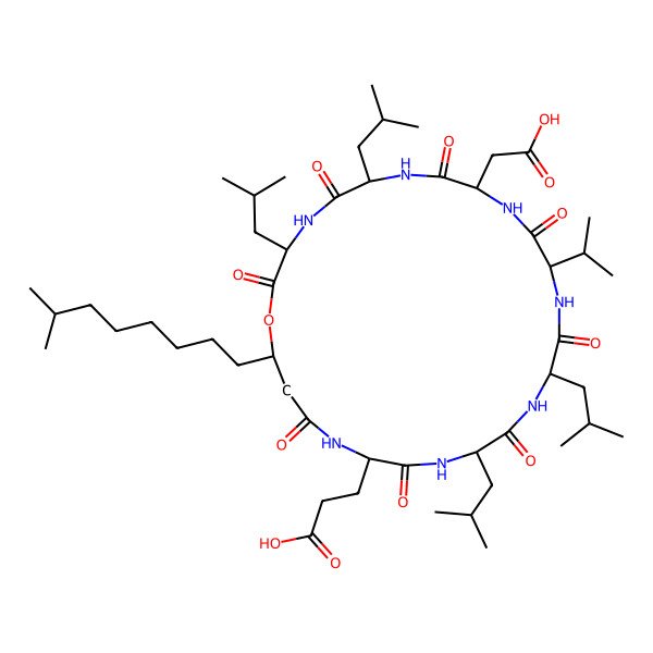 2D Structure of Lipopeptide NO