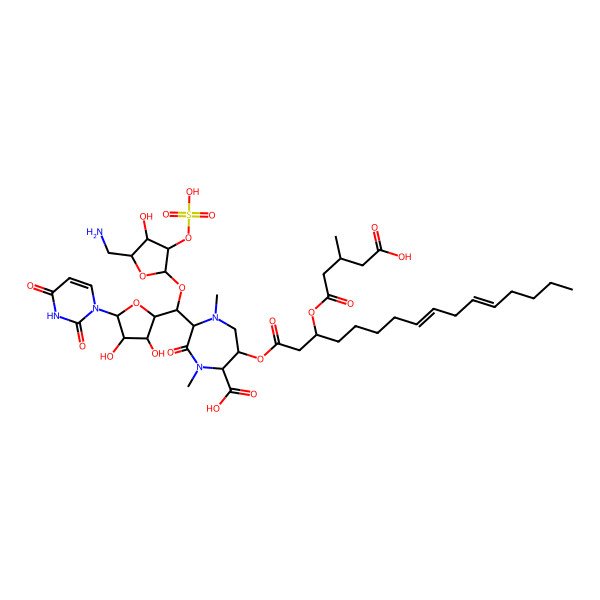 2D Structure of Liposidomycin-A-(I)