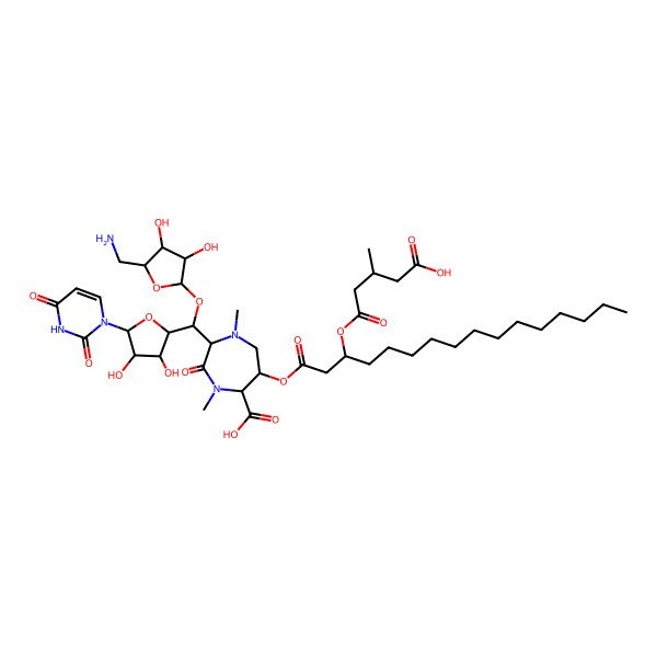2D Structure of Liposidomycin M-(III)