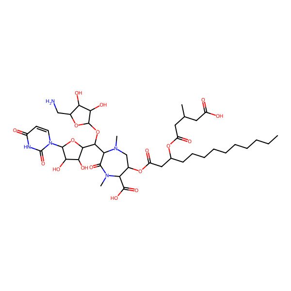 2D Structure of Liposidomycin X-(III)