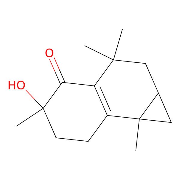 2D Structure of Lippifoli-1(6)-en-4 beta-ol-5-one 2D Structure of Lippifoli-1(6)-en-4 beta-ol-5-one