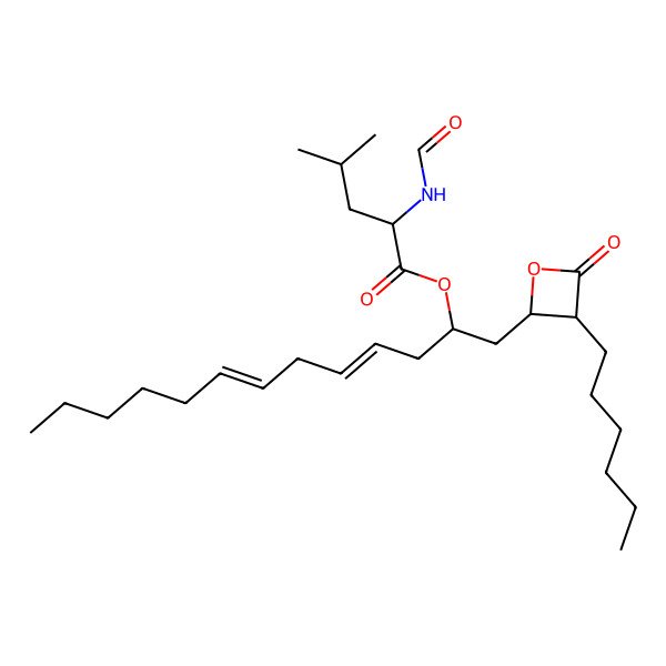 2D Structure of Lipstatin