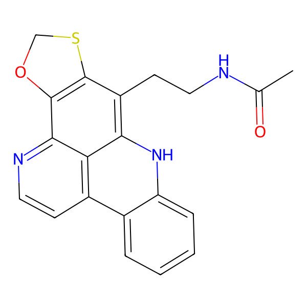 2D Structure of Lissoclinidine