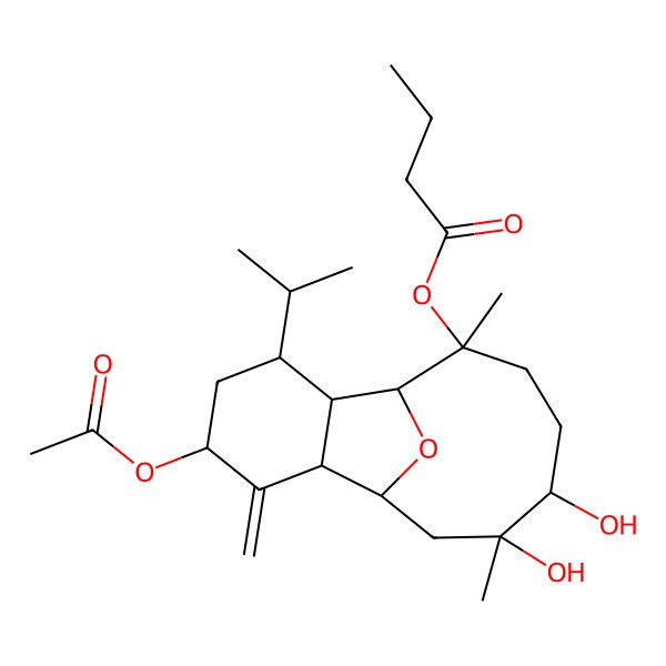 2D Structure of litophynin I monoacetate