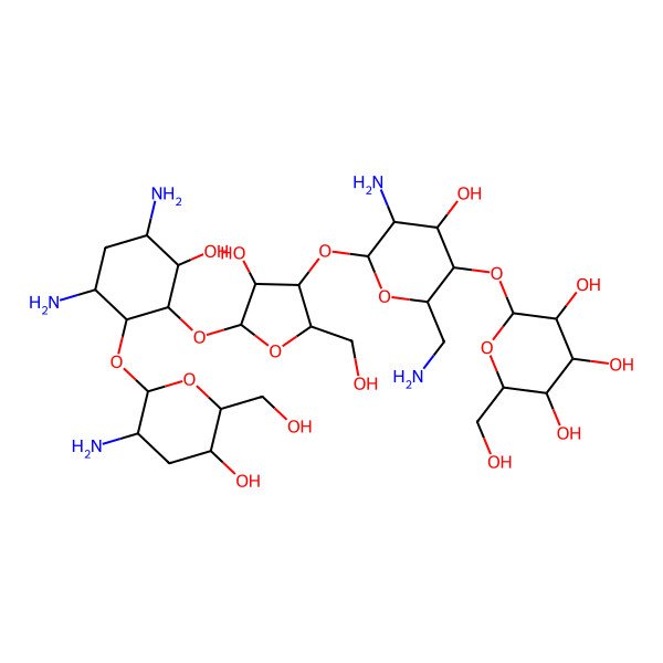 2D Structure of lividomycin A